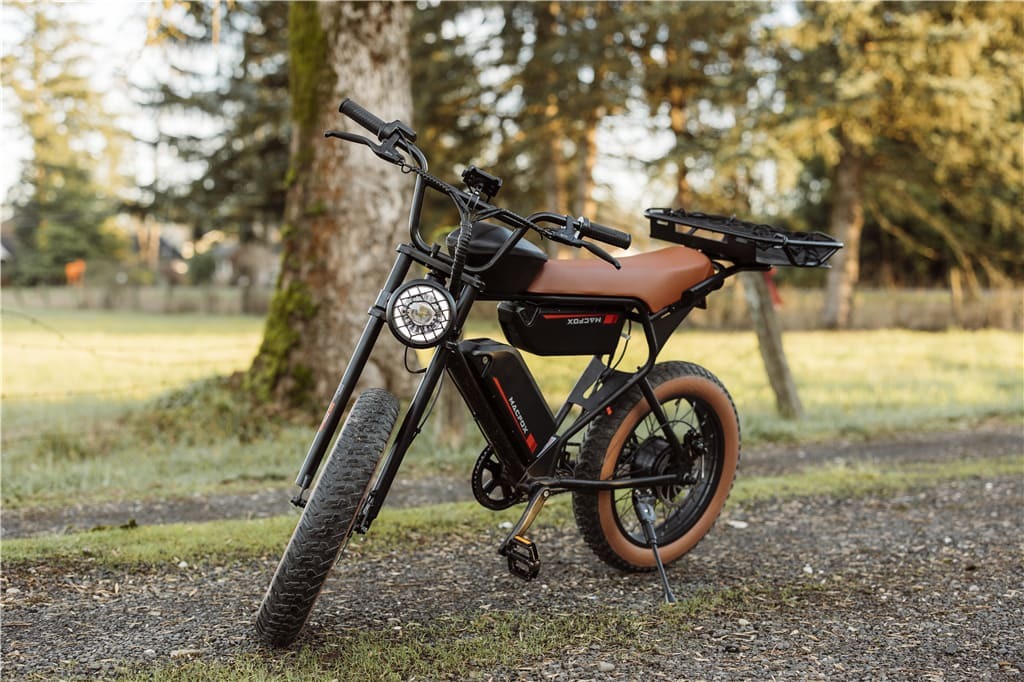 Macfox X1S čierny elektrický bicykel